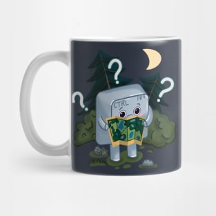 Lost control while camping Mug